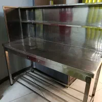 میز استیل ضخیم ، میز کار 150*70