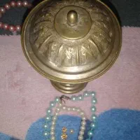 قندان آنتیک قدیمی(قلم کاری کار دست)