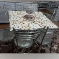 میز نهار خوری ۶ نفره|میز و صندلی غذاخوری|کامیاران, |دیوار