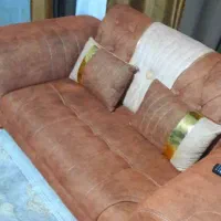 مبل ۷نفره همراه باعسلی ۳ ماه خرید|مبلمان خانگی و میز عسلی|فولادشهر, مسکن مهر فولادشهر|دیوار