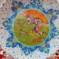 بشقابهای عکس دار قدیمی دونه 180