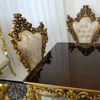 میز نهارخوری ۴نفره+ست مبلمان