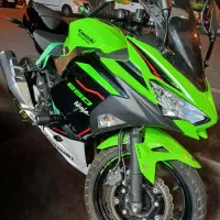 موتور نینجا ۲۵۰ سبز پرچمی مدل ۱۴۰۱فول کیلس