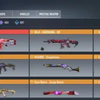 اکانت فری و کالاف و پابجی