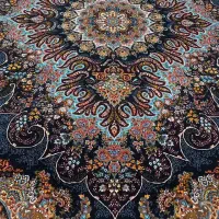 فرش سرمه ای و کرم|فرش|شاهرود, |دیوار