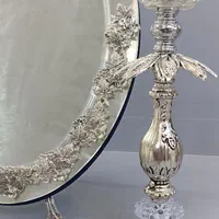 آینه شمعدان عروس|صنایع دستی و سایر لوازم تزئینی|شیراز, سینما سعدی|دیوار