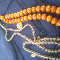 تسبیح سندلوس۱۰۳وتسبیح کهربابهترین زنگ