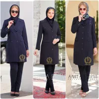 مانتوشلوار یقه انگلیسی