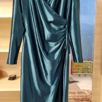 پیراهن مجلسی سبز سلطنتی