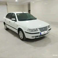 سمند مدل۸۸دوگانه سفید خونگی رخ درحد۱۴۰۰
