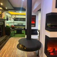 شومینه برقی باربیکیو فایر پیت آتشدان کباب پز