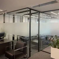 شیشه سکوریت پارتیشن شیشه ای نرده شیشه ای میرال