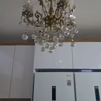 لوستر 4 شاخه برنز