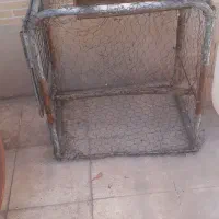 قفس پرنده بسیار محکم و سنگین ساخت قدیم