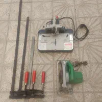 چلچله، گیره، قطع کن، شیلنگ باد نجاری و ام دی اف