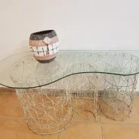 میز فرفورژه کار دست طرح خاص