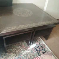مبل هفت نفره کاملا سالم|مبلمان خانگی و میز عسلی|پاکدشت, پارچین|دیوار