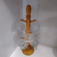 چند تیکه ظرف چوبی|صنایع دستی و سایر لوازم تزئینی|خرم‌آباد, |دیوار