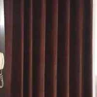 پرده مخمل و تور کتیبه