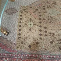 رومیزی هندی دست دوز پرکار