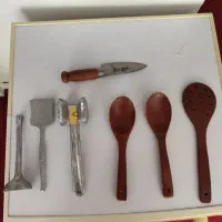 گوشکوب،ملاقه،کارد آشپزی