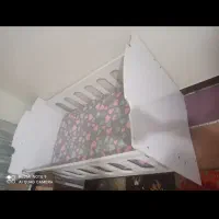 فروش گهواره با تشک نو