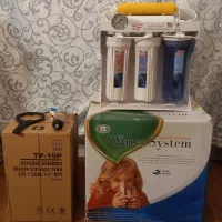 دستگاه تصفیه آب ۶ فیلتر با مخزن آکبند