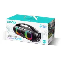اسپیکر بلوتوثی 40 وات قابل حمل OKOP KP-552|پخش‌کننده همراه|کرج, برغان|دیوار