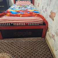 تخت خواب یک نفر باتشک