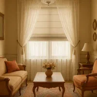 پرده کلاسیک|پرده، رانر، رومیزی|مشهد, دانشجو|دیوار