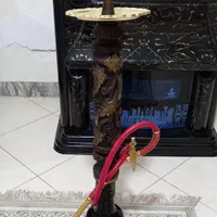 قلیان رخ گردو عتیقه+ قلیان سنندجی|کلکسیون اشیاء عتیقه|تهران, تهران‌ویلا|دیوار