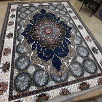 فرش ۱۲ متری طلاکوب تعداد ۱۵ تخته تک جفتی باهم دیگه