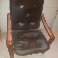 ۴ عدد صندلی چوبی دفتر کار