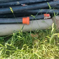 شلنگ استخوانی 6 اینج 9متر  درحد نو زانو بالا پایین