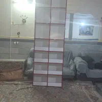 قفسه ام دی اف mdf|کتابخانه، شلف، قفسههای دیواری|همدان, |دیوار