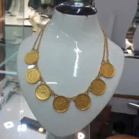 گردنبند ۵ طوله ۷ تیکه