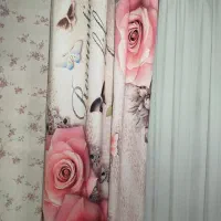 پرده اتاق خواب|پرده، رانر، رومیزی|قرچک, زیبا شهر|دیوار