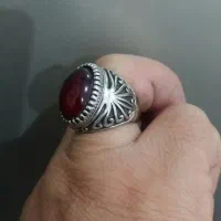 انگشترنقره یاقوت سرخ