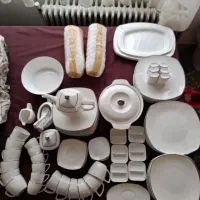 سرویس چینی ۱۸ نفره باواریا آلمان ۱۵۷ پارچه