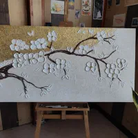 تابلو نقاشی برجسته