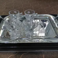 سینی واستکان ۱۲ نفره نو