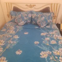 سرویس خواب دونفره با تشک و روتختی