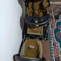 کالسکه بچه در حد نو|کالسکه و لوازم جانبی|شاهین‌شهر, شهرک گلدیس|دیوار