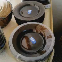 کریستال قدیمی وپیشدست دودی پیچ دورالکس فرانسه