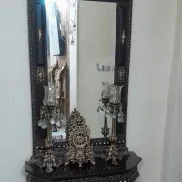 کنسول آینه و شمعدان سالم