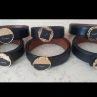 کمربند چرم طبیعی