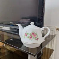 قوری گلسرخی|قوری، کتری، قهوه‌ساز دستی|تهران, کیانشهر|دیوار