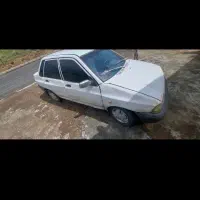 پراید ۷۶ سفید  صندوقدار