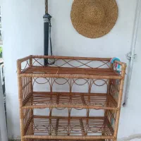 قفسه حصیری مناسب جاکفشی و جاکتابی