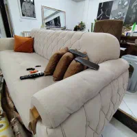 مبل هشت نفره در حد|مبلمان خانگی و میز عسلی|کرج, مهرویلا جنوبی|دیوار